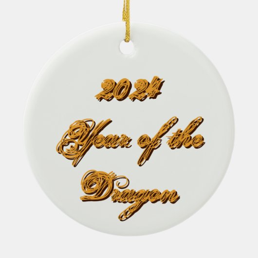 Keltisch drakenbeest keramisch ornament (Achterkant)