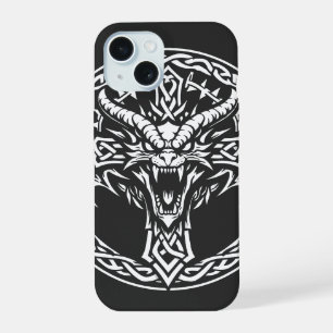 Keltisch drakenembleem van BurnsInHell iPhone 15 Case