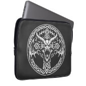 Keltisch drakenembleem van BurnsInHell Laptop Sleeve (Voorkant Rechts)
