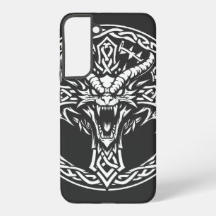 Keltisch drakenembleem van BurnsInHell Samsung Galaxy Hoesje