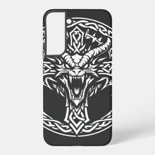 Keltisch drakenembleem van BurnsInHell Samsung Galaxy Hoesje (Achterkant)