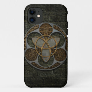 Keltisch Drie-eenheid Schild iPhone 11 Hoesje