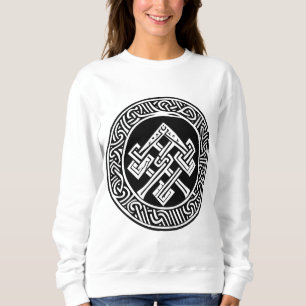 Keltisch en Viking geïnspireerd kunstsweatshirt Trui