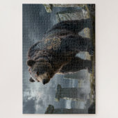 Keltisch Geestdier Beer Legpuzzel (Verticaal)