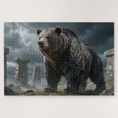 Keltisch Geestdier Beer Legpuzzel (Horizontaal)