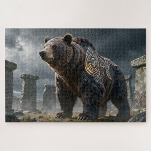 Keltisch Geestelijk Dier Beer Legpuzzel