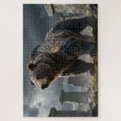 Keltisch Geestelijk Dier Beer Legpuzzel (Verticaal)