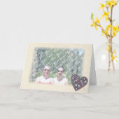 Keltisch hart frame kaart 1 (Gele Bloem)