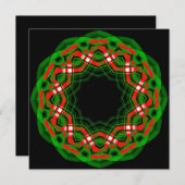 Keltisch Joelfestival  Feestdagenkaart (Voorkant / Achterkant)