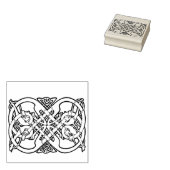 Keltisch knoopontwerp Rubber stempel (Gestempeld)