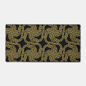 Keltisch knooppatroon Elegant Classy Zwart & Goud Bureaumat (Voorkant)