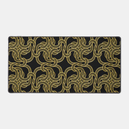Keltisch knooppatroon Elegant Classy Zwart & Goud Bureaumat
