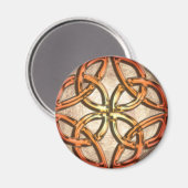 Keltisch knoopwerk Emaille Magneet (Voorkant / Achterkant)