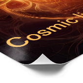 Keltisch Kosmisch Energiekruis Perfect Poster (Hoek)