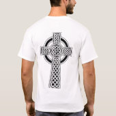 Keltisch kruis 041120 t-shirt (Achterkant)