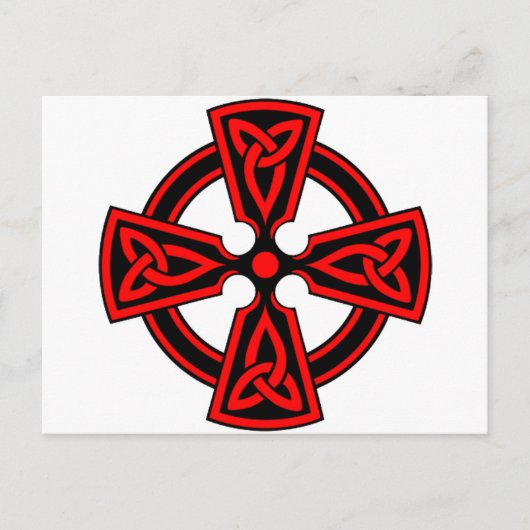Keltisch kruis briefkaart (Voorkant)