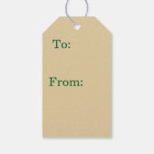 Keltisch Kruis Cadeaulabel (Achterkant)