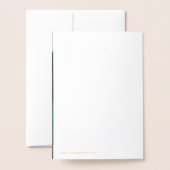 Keltisch Kruis Ierse Katholieke Trouwaankondiging Folie Kaarten (Met envelop)