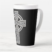 Keltisch Kruis Latte Mok (Rechterhoek)