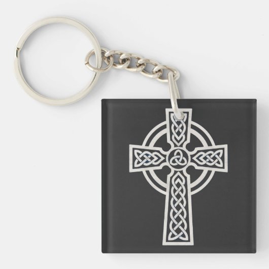 Keltisch Kruis Sleutelhanger (voorkant)