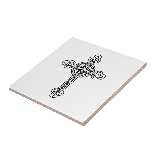 Keltisch kruis tegeltje (Zijkant)