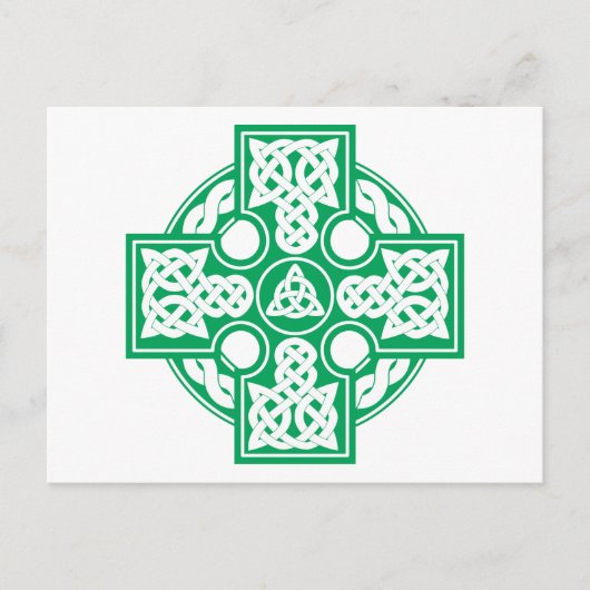 Keltisch kruis v2 briefkaart (Voorkant)