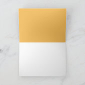 Keltisch lichtbruin wit gepersonaliseerd Wenskaart Kaart (Binnen)