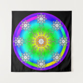 Keltisch Mandala Wandtapijt Wandkleed (Voorkant (horizontaal))