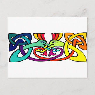 Keltisch ontwerp briefkaart