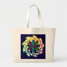 Keltisch ontwerp grote tote bag