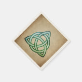 Keltisch ontwerp servet (Hoek)