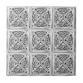 Keltisch patroon (verkleind) tegeltje (Voorkant)