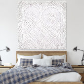 Keltisch Roos A Canvas Afdruk (Insitu (Slaapkamer))