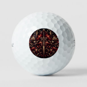 Keltisch Schots rood en brons zwaard Golfballen