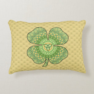 Keltisch Shamrock Accentkussen Accent Kussen