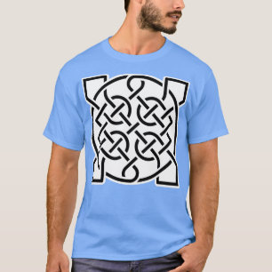 Keltisch sierknoop geometrisch ontwerp 4 t-shirt