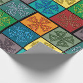 Keltisch snijpapier voor kruisingen cadeaupapier (Hoek)
