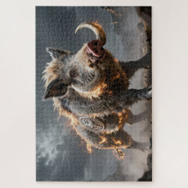 Keltisch spiritueel dier Everzwijn Legpuzzel