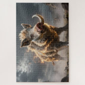 Keltisch spiritueel dier Everzwijn Puzzel (Verticaal)