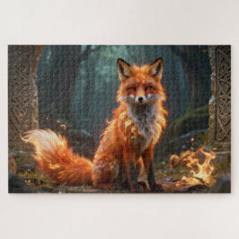 Keltisch spiritueel dier Vos Legpuzzel