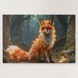 Keltisch spiritueel dier Vos Legpuzzel