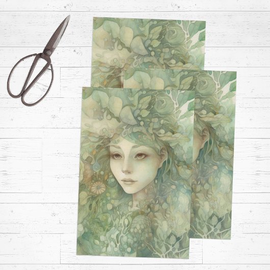 Keltisch sprookje tissuepapier