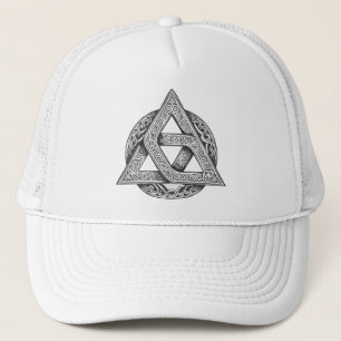 Keltisch symbool, drieknoop trucker pet