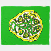 Keltisch symbool fleece deken (Voorkant (Horizontaal))