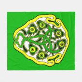 Keltisch symbool fleece deken (Voorkant (Horizontaal))