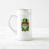 Keltisch symbool: hef het glas op het Smaragdgroen Bierpul (Links)
