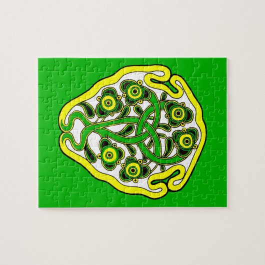 Keltisch symbool legpuzzel (Horizontaal)