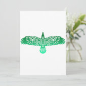 Keltisch symbool Raven cadeau idee Save The Date (Staand voorkant)