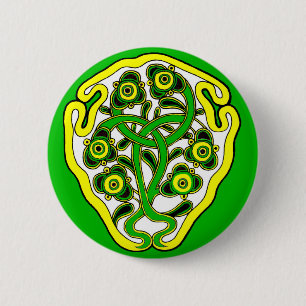 Keltisch symbool ronde button 5,7 cm
