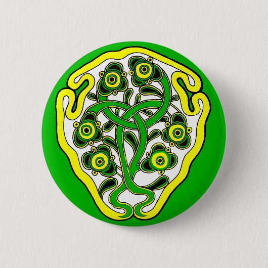 Keltisch symbool ronde button 5,7 cm (Voorkant)